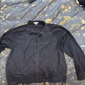 Black Button-Up Shirt